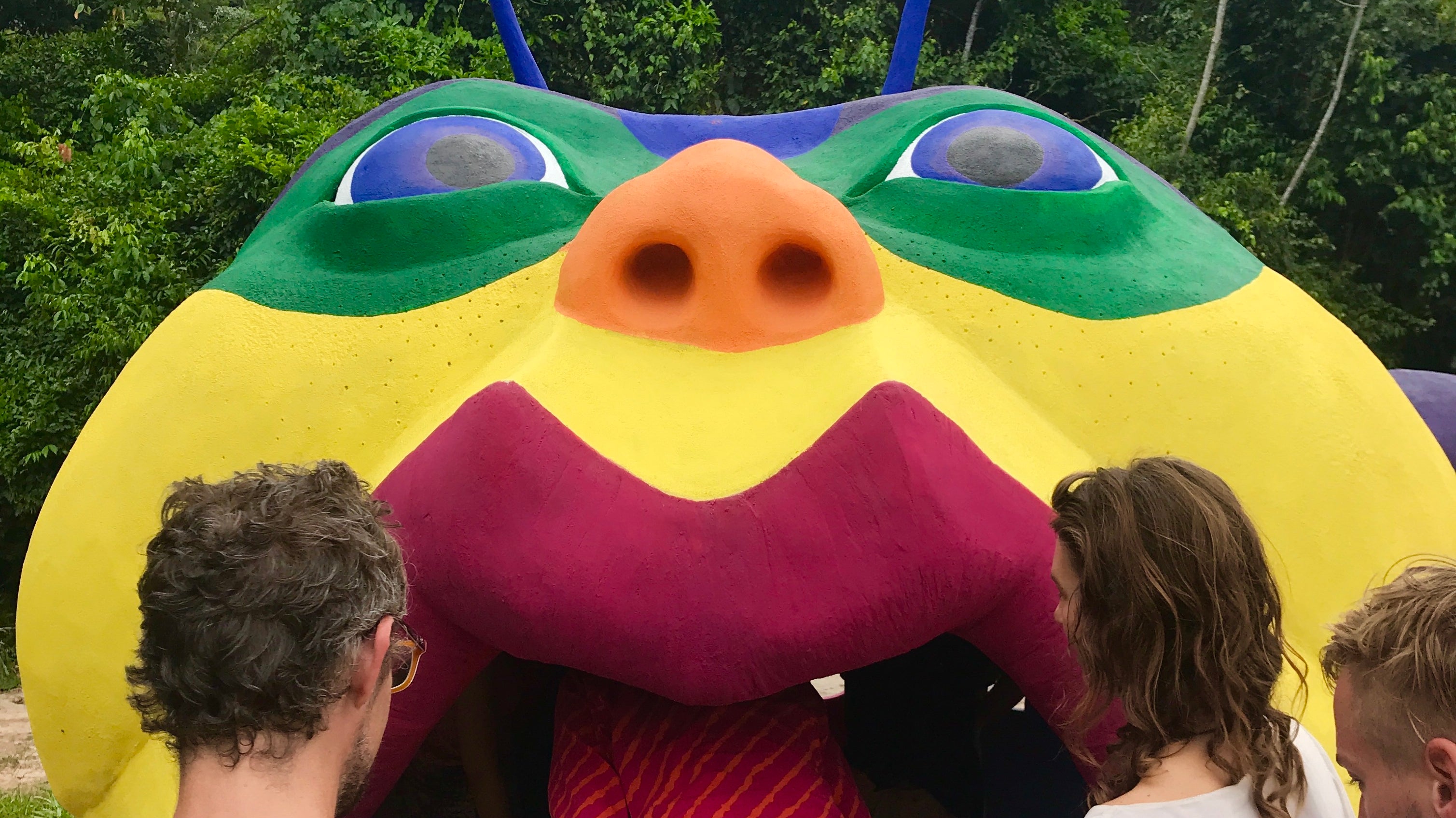 A guided tour through Umbala; a truly collective art project