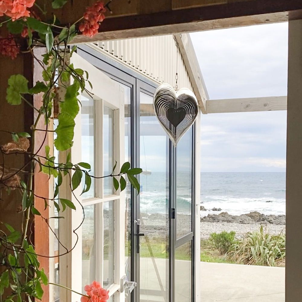 Heart Wind Spinner - Beauty and the Wind