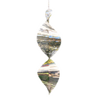 Giant Helix Wind Spinner - Silver - Beauty and the Wind