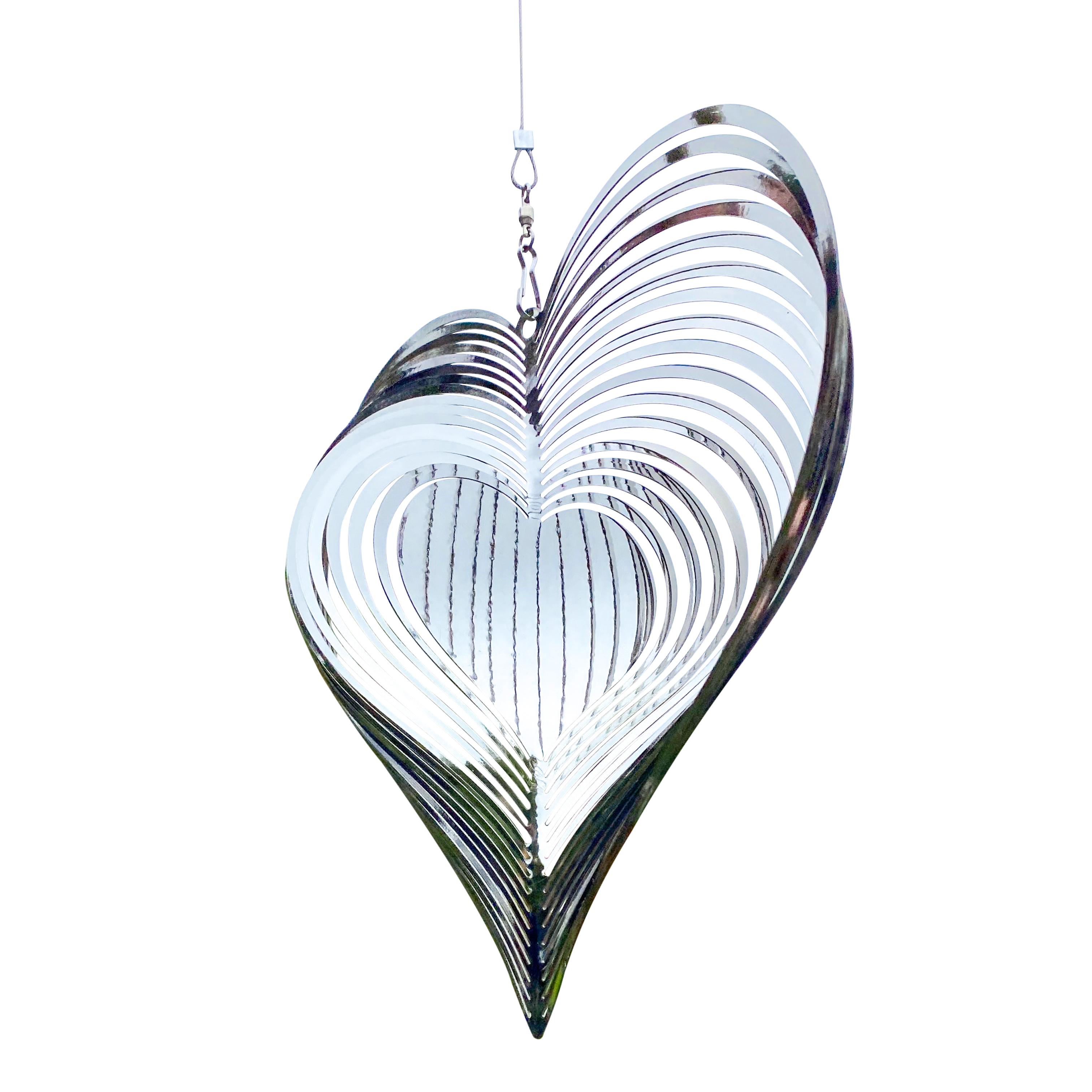 Heart Wind Spinner - Beauty and the Wind