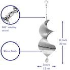 Helix Wind Spinner - Silver - Beauty and the Wind