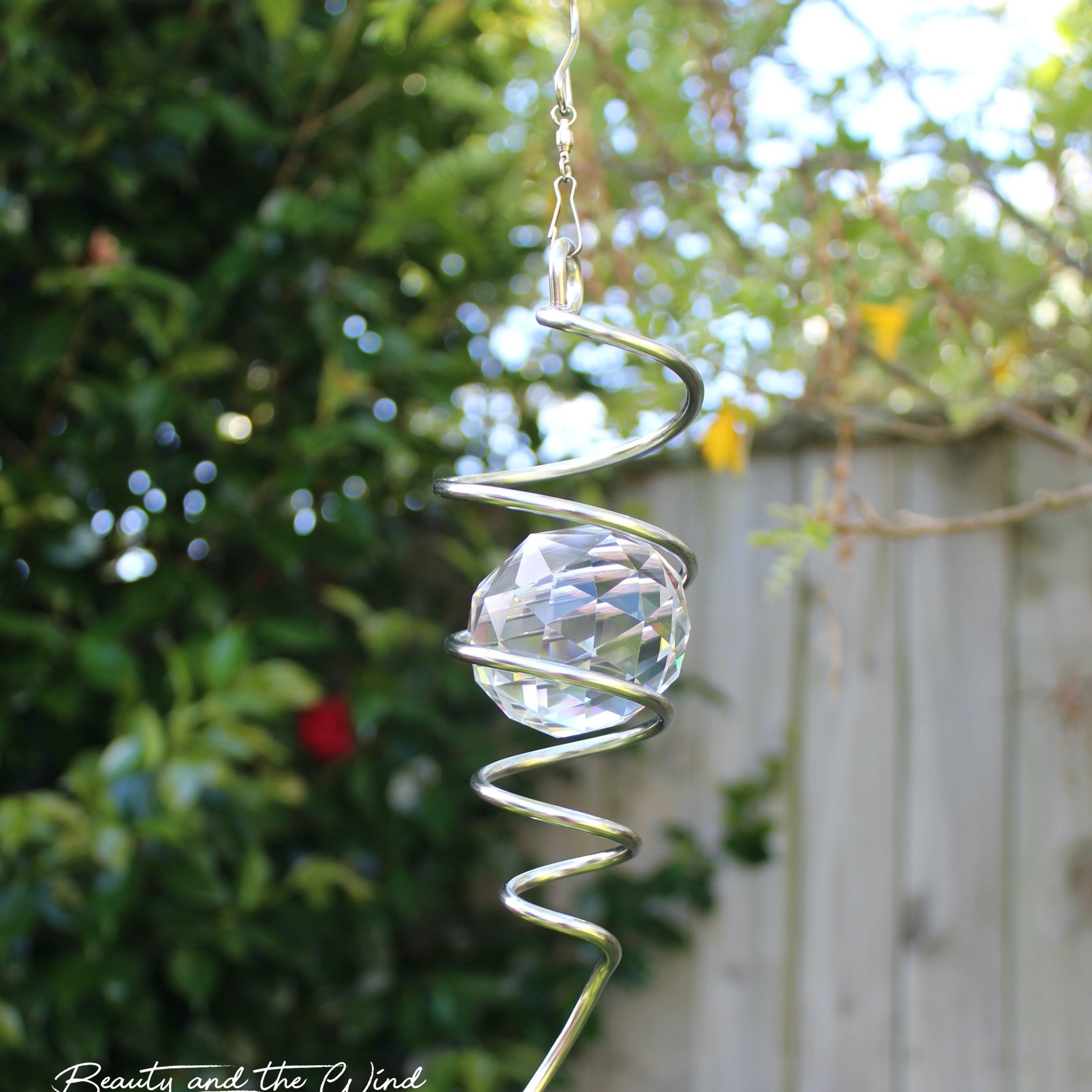 Spiral Weight - Crystal - Beauty and the Wind