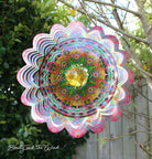 Crystal Mandala Wind Spinner - Beauty and the Wind