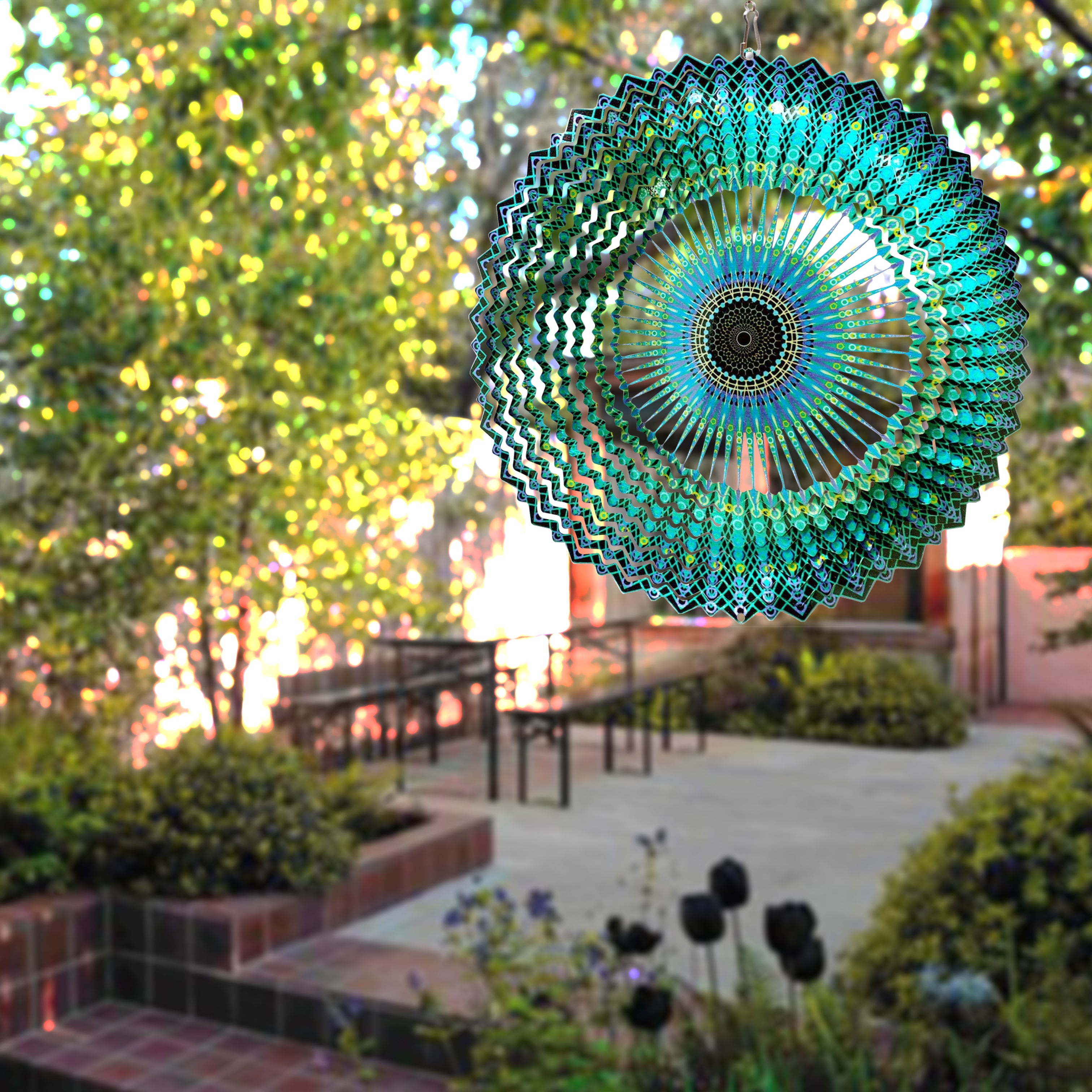Starburst Wind Spinner - Beauty and the Wind