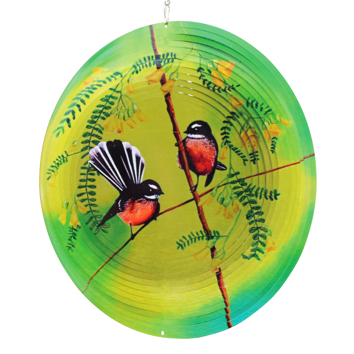 Fantail Wind Spinner Beauty and the Wind